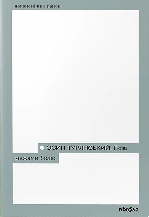Книга Поза межами болю (Неканонічний канон) фото