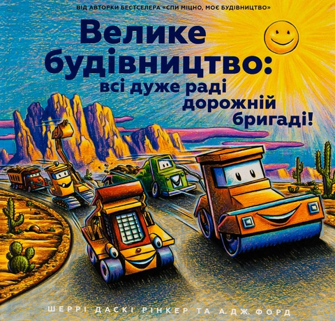 Книга Велике будівництво: всі дуже раді дорожній бригаді! фото