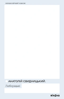 Люборацькі (Неканонічний канон) - книга Анатоль Свидницький, 2026
