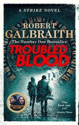 Cormoran Strike Book5: Troubled Blood [Paperback] - книга Роберт Ґалбрейт, 2021
