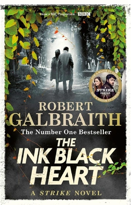 Cormoran Strike Book6: The Ink Black Heart [Paperback] - книга Роберт Ґалбрейт, 2023