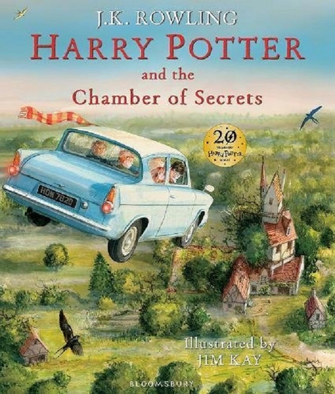 Книга Harry Potter 2 Chamber of Secrets Illustrated Edition [Hardcover] фото
