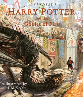 Harry Potter 4 Goblet of Fire Illustrated Edition [Hardcover] - книга Джоан Ролінг, 2019