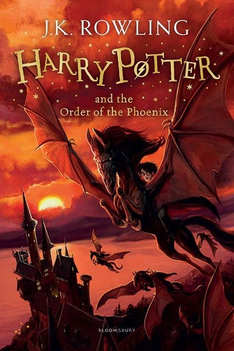 Книга Harry Potter 5 Order of the Phoenix Rejacket [Hardcover] фото