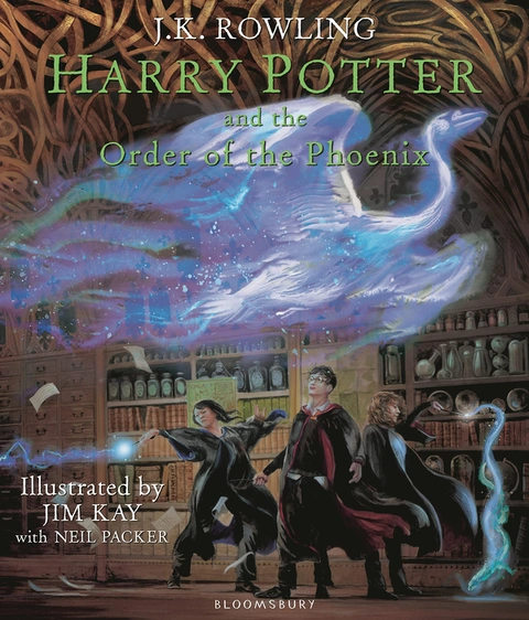 Книга Harry Potter 5 Order of the Phoenix Illustrated Edition [Hardcover] фото