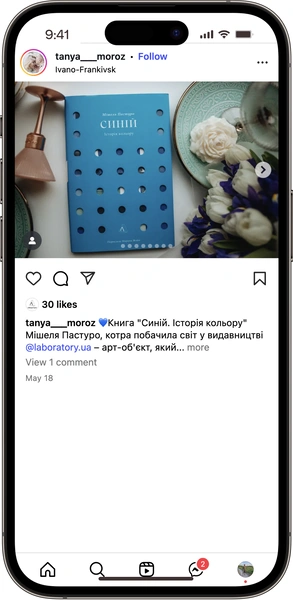 Відгук на книжку Синій