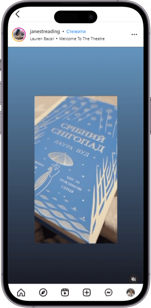 Відгук на книжку «Срібний снігопад» від janestreading