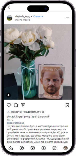 Відгук на книжку Запасний від chytach_knyg