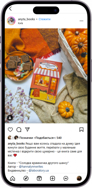 Відгук на книжку  Солодка крамничка другого шансу від anyta_books