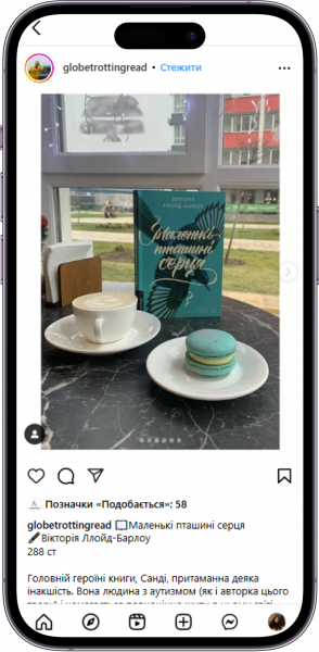 Відгук на книжку Маленькі пташині серця від globetrottingread