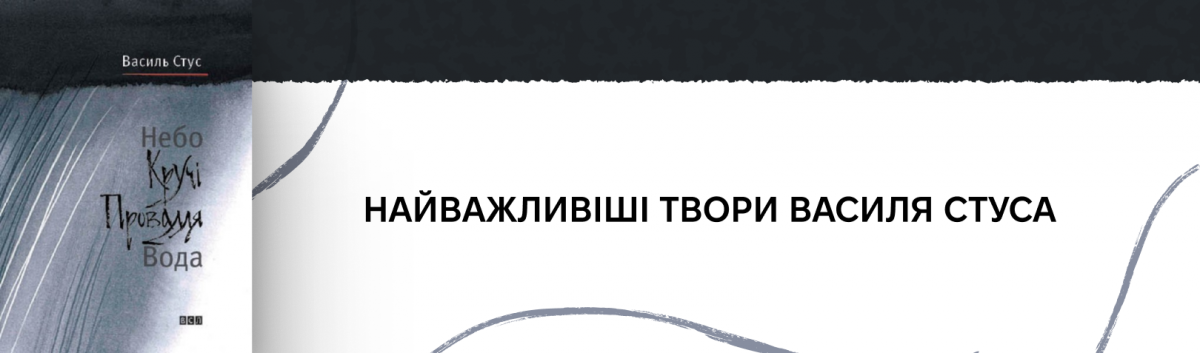 Небо. Кручі. Провалля. Вода збірка Стуса