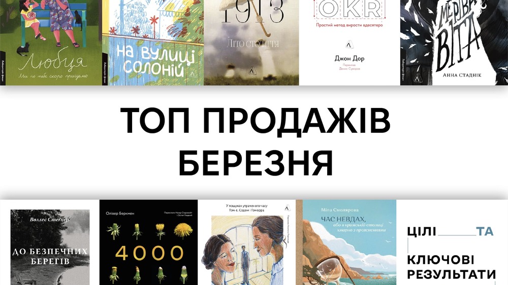 топ продажів у березні