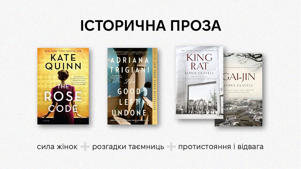Історична проза, Клавелл